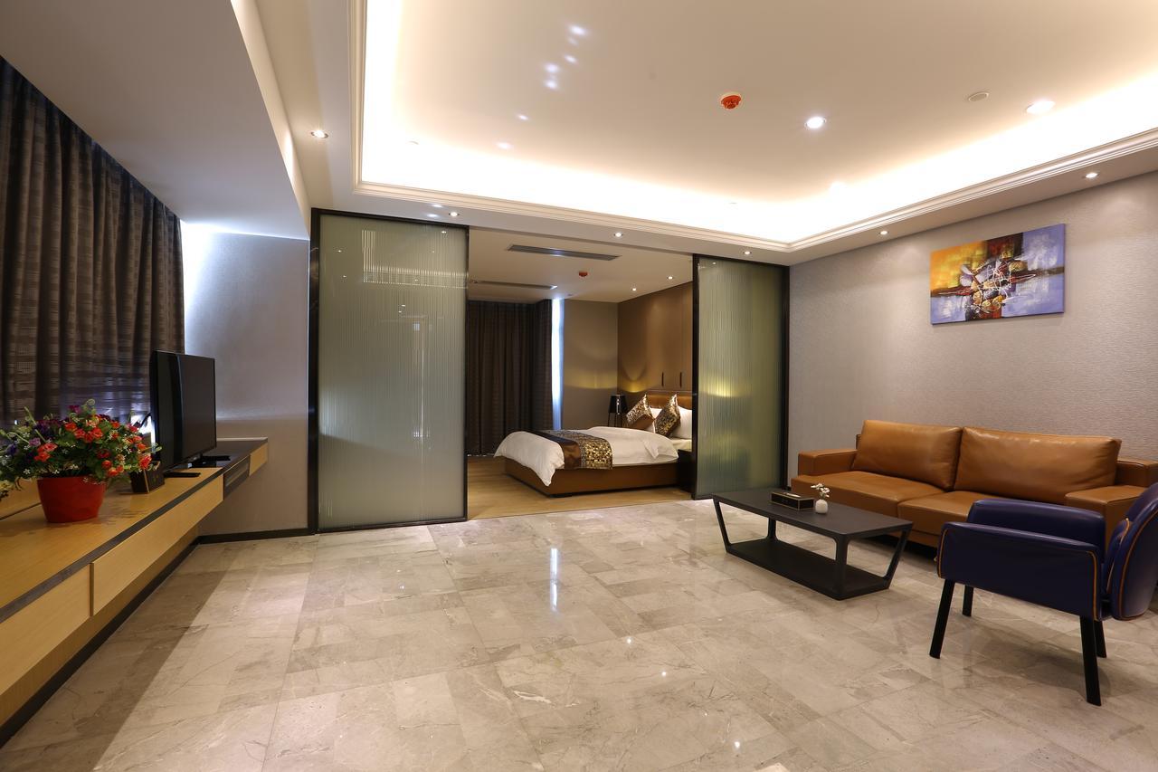 Aoyou International Apartment Hotel A Mall Brunch Guangzhou Dış mekan fotoğraf