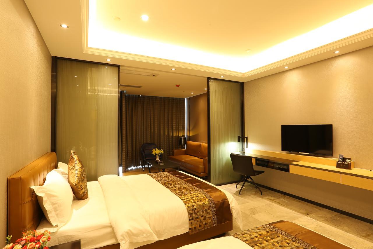 Aoyou International Apartment Hotel A Mall Brunch Guangzhou Dış mekan fotoğraf